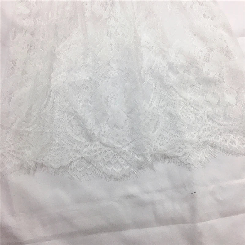 Miniskirt Sexy Transparent Lace Mesh Skirt Shirt Extender