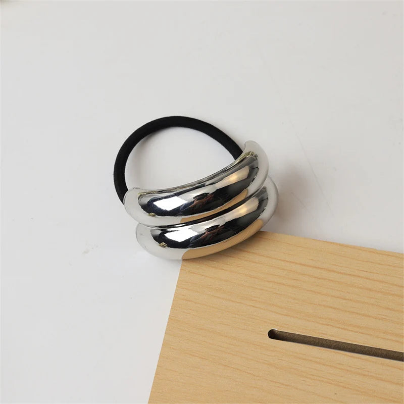 Simplicity Geometric Metal Hair Rope