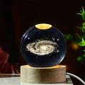 Crystal Ball 3D Atmosphere Saturn Solar System MoonPlanets Crystal Ball Glass Ball Home Decoration Valentine's Day Gift Ornament
