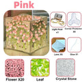 DIY Tulip Mirror Cube Lamp Handmade Craft