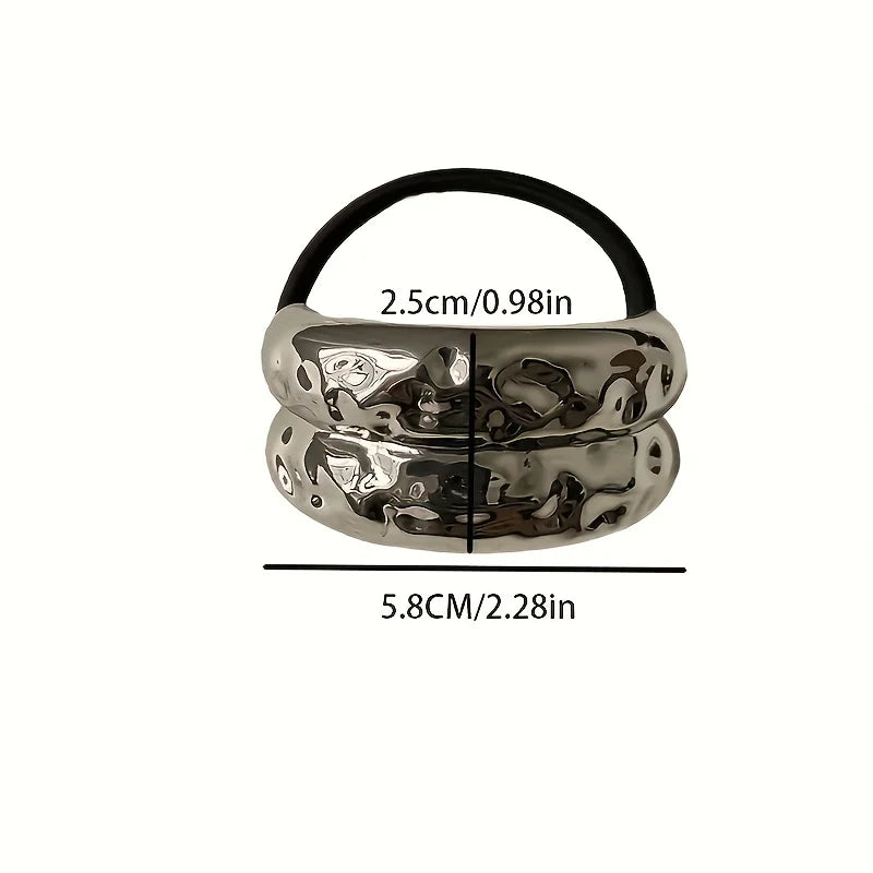 Simplicity Geometric Metal Hair Rope